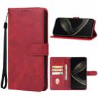 For Huawei nova 12 SE Leather Phone Case(Red) - 1