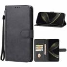 For Huawei nova 12 SE Leather Phone Case(Black) - 1