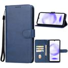 For Sharp Aquos Sense8 SH-54D Leather Phone Case(Blue) - 1