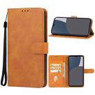 For Sharp Aquos wish4 Leather Phone Case(Brown) - 1