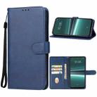 For HTC U23 Leather Phone Case(Blue) - 1