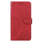 For HTC U24 Pro Leather Phone Case(Red) - 2