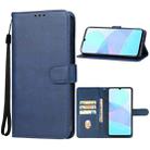 For Realme C51 Leather Phone Case(Blue) - 1