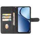 For Realme C63 Leather Phone Case(Black) - 3