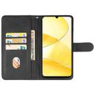 For Realme C61 Leather Phone Case(Black) - 3