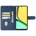 For Realme C61 India Leather Phone Case(Blue) - 3