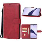 For Realme 13 Pro Leather Phone Case(Red) - 1