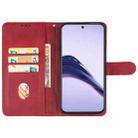 For Realme 13 Pro Leather Phone Case(Red) - 3