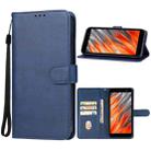 For Ulefone Power Armor X11 Leather Phone Case(Blue) - 1