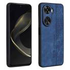 For Huawei nova 11 SE AZNS 3D Embossed Skin Feel Phone Case(Sapphire Blue) - 1