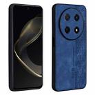 For Huawei Enjoy 70 pro AZNS 3D Embossed Skin Feel Phone Case(Sapphire Blue) - 1