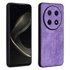 For Huawei Enjoy 70 pro AZNS 3D Embossed Skin Feel Phone Case(Purple) - 1
