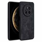 For Huawei Mate 70 AZNS 3D Embossed Skin Feel Phone Case(Black) - 1