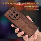 For Huawei Mate 70 Pro / 70 Pro+ AZNS 3D Embossed Skin Feel Phone Case(Brown) - 3