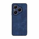 For Huawei Pura 80 5G AZNS 3D Embossed Skin Feel Phone Case(Sapphire Blue) - 2