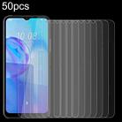For HTC Wildfire E star 50pcs 0.26mm 9H 2.5D Tempered Glass Film - 1
