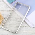 For Samsung Galaxy A71 Ultra-thin Plating TPU Protective Soft Case(Silver) - 1