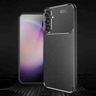 For Samsung Galaxy S24 5G Carbon Fiber Texture Shockproof TPU Phone Case(Black) - 2