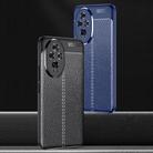For Honor 200 Pro Litchi Texture Shockproof TPU Phone Case(Blue) - 2