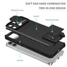 For Samsung Galaxy A05 Stereoscopic Holder Sliding Camshield Phone Case(Black) - 3