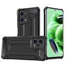 For Xiaomi Redmi Note 12 5G / Poco X5 5G Magic Armor TPU + PC Combination Phone Case(Black) - 1