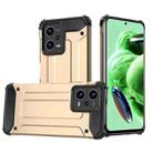 For Xiaomi Redmi Note 12 5G / Poco X5 5G Magic Armor TPU + PC Combination Phone Case(Gold) - 1