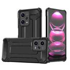 For Xiaomi Redmi Note 12 Pro 5G Speed Magic Armor TPU + PC Combination Phone Case(Black) - 1