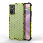 For Xiaomi Note 12S 4G Global Shockproof Honeycomb PC + TPU Phone Case(Green) - 1