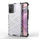 For Xiaomi Note 12S 4G Global Shockproof Honeycomb PC + TPU Phone Case(White) - 1