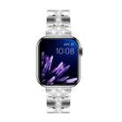 Diamond Metal Watch Band For Apple Watch Series 10 42mm(Silver) - 3