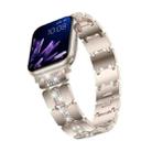 Diamond Metal Watch Band For Apple Watch Series 10 46mm(Starlight) - 2