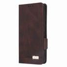 For Samsung Galaxy A35 5G Magnetic Clasp Leather Phone Case(Brown) - 2