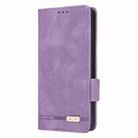 For Samsung Galaxy A35 5G Magnetic Clasp Leather Phone Case(Purple) - 2