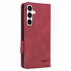 For Samsung Galaxy A35 5G Magnetic Clasp Leather Phone Case(Red) - 3