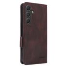 For Samsung Galaxy A55 5G Magnetic Clasp Leather Phone Case(Brown) - 3