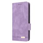 For Samsung Galaxy A55 5G Magnetic Clasp Leather Phone Case(Purple) - 2