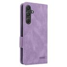 For Samsung Galaxy A55 5G Magnetic Clasp Leather Phone Case(Purple) - 3