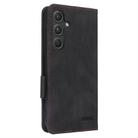 For Samsung Galaxy A55 5G Magnetic Clasp Leather Phone Case(Black) - 3