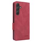 For Samsung Galaxy A55 5G Magnetic Clasp Leather Phone Case(Red) - 3