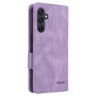For Samsung Galaxy A25 5G Global Magnetic Clasp Leather Phone Case(Purple) - 3