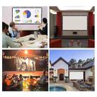 Simple Folding Thin Polyester Projector Film Curtain, Size:150 inch 16:9 - 3