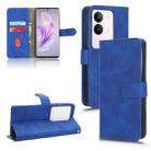 For vivo S17 5G Skin Feel Magnetic Flip Leather Phone Case(Blue) - 1