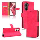 For vivo Y29e 5G Skin Feel Magnetic Flip Leather Phone Case(Rose Red) - 1