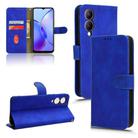 For vivo Y17s 4G Skin Feel Magnetic Flip Leather Phone Case(Blue) - 1