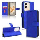 For vivo V29e 5G Skin Feel Magnetic Flip Leather Phone Case(Blue) - 1