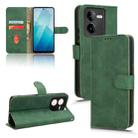 For vivo iQOO Z8 Skin Feel Magnetic Flip Leather Phone Case(Green) - 1