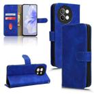 For vivo S18e Skin Feel Magnetic Flip Leather Phone Case(Blue) - 1