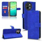 For vivo Y38 5G Skin Feel Magnetic Flip Leather Phone Case(Blue) - 1