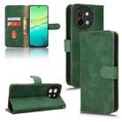 For vivo Y38 5G Skin Feel Magnetic Flip Leather Phone Case(Green) - 1