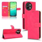 For vivo Y38 5G Skin Feel Magnetic Flip Leather Phone Case(Rose Red) - 1